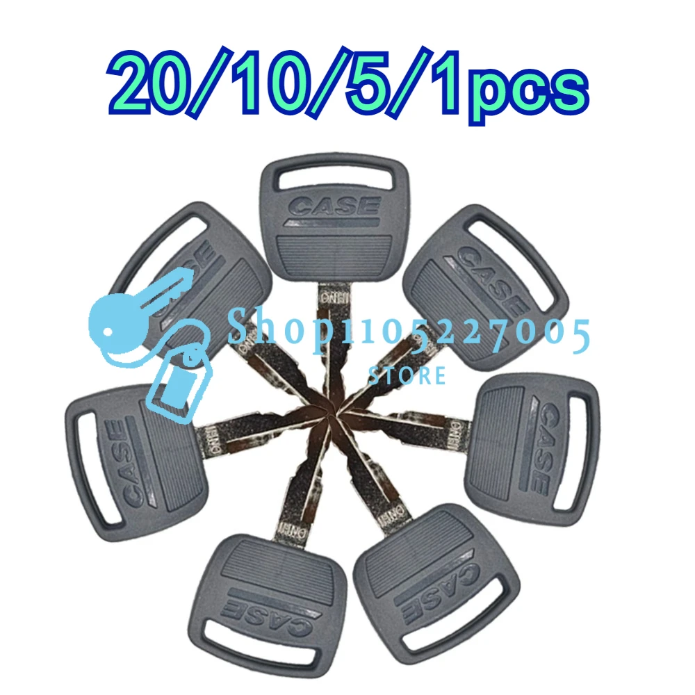

20/10/5/1PCS New Case Keys Excavator Model Suitable for CNHI CASE210 240 360 330 460 470 Accessoriesey