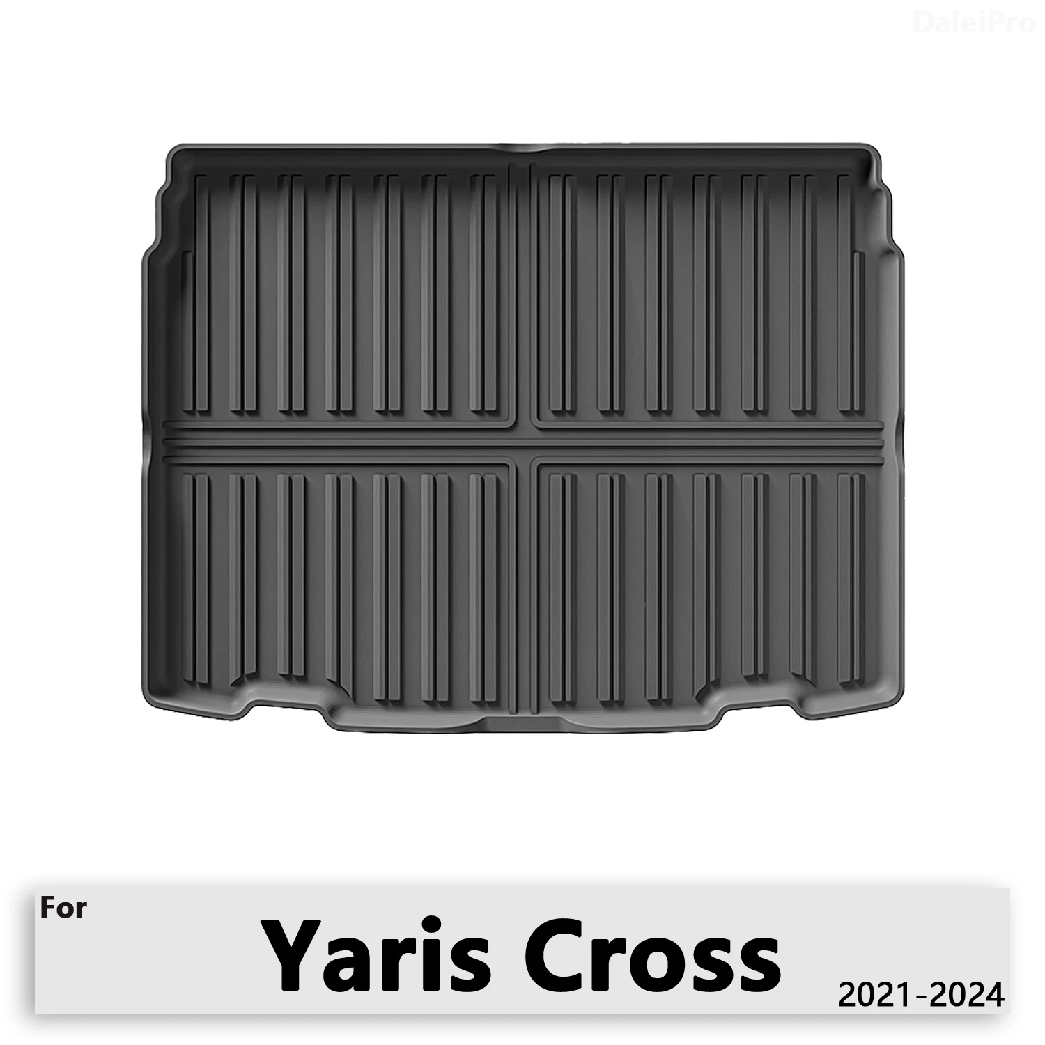 For Toyota Yaris Cross 2021-2024 Cargo Liner Custom Fit 3D TPE Trunk Mats All Weather Cargo Cover Waterproof Car Accessories