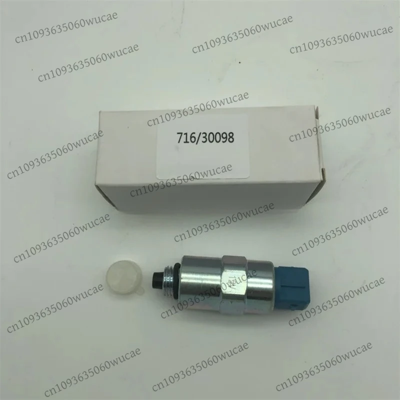 716/30098 71630098 716/30255 7028689 12V fuel cut-off injection solenoid valve for JCB 214-2 3CX 4CX