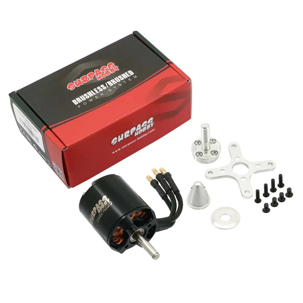 

SURPASS HOBBY 2826 C3548 790KV/900KV/1100KV Бесщеточный двигатель для радиоуправляемого планера с неподвижным крылом RC Самолет