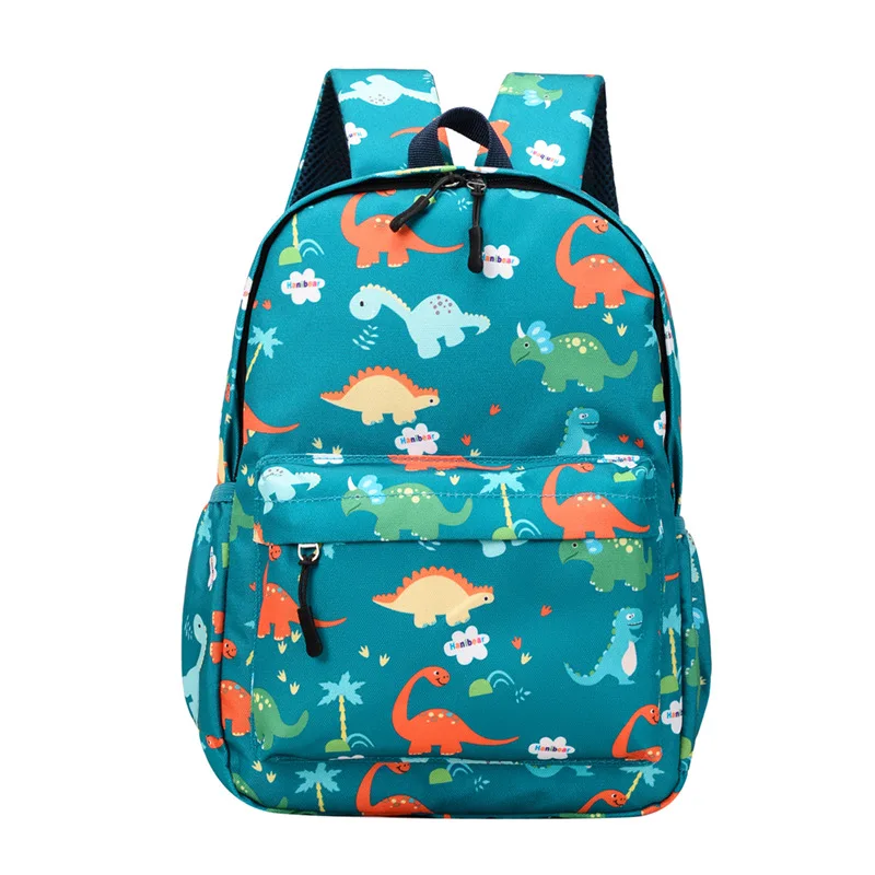 Children Schoolbag Cute Animal Cartoon Dinosaur Nylon Comfortable Chic Fashionable Backpack for Kids Boy Girl Kindergarten