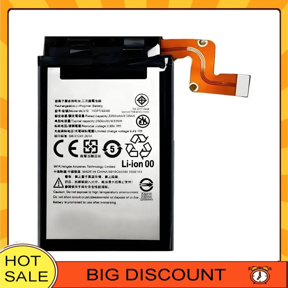 

Mobile Phone Battery For Lenovo Legion Duel Pro L79031 Long Lasting 2500Mah BL310