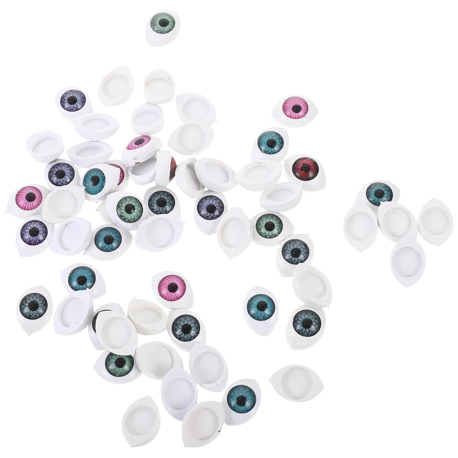 60 Pcs Party Decorations Halloween Eyeballs Harajuku Acrylic Eyes Supplies