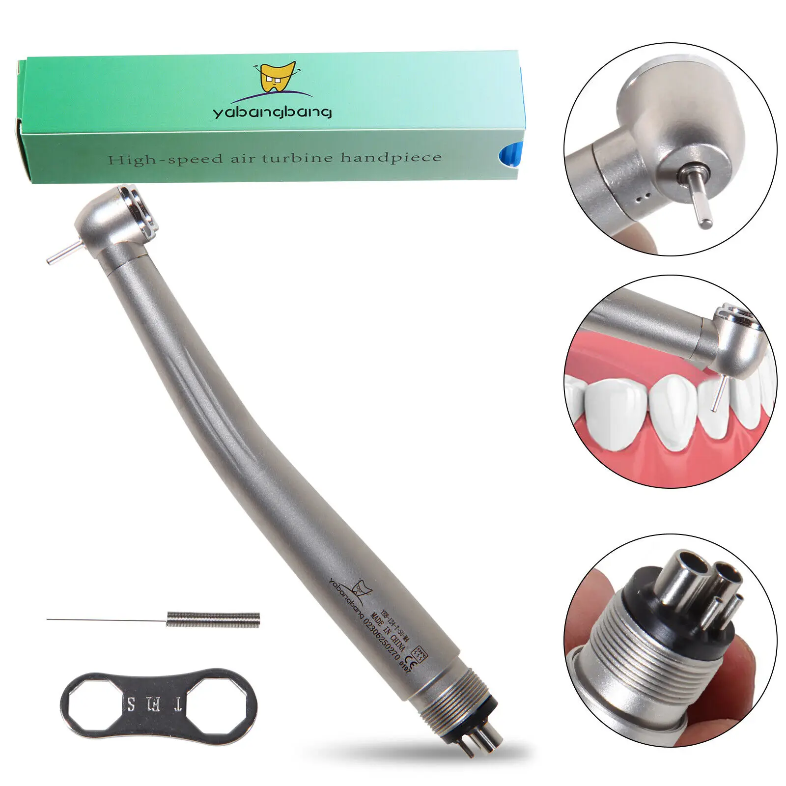 Kavo Style Dental LED E-generator Turbine Fiber Optic High Speed Handpiece/NSK Pana Max Style High Speed 2/4Hole