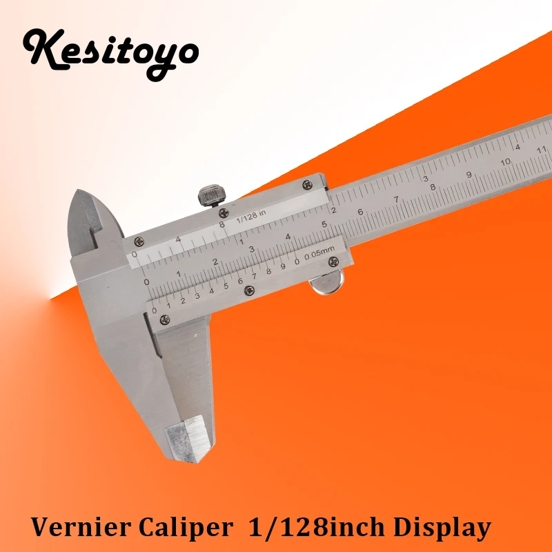 Imagem -06 - Pinça Vernier de Ferramentas de Medição Precisão 0.02 mm Métrico Polegada Medidor 0150 mm Aço Inoxidável
