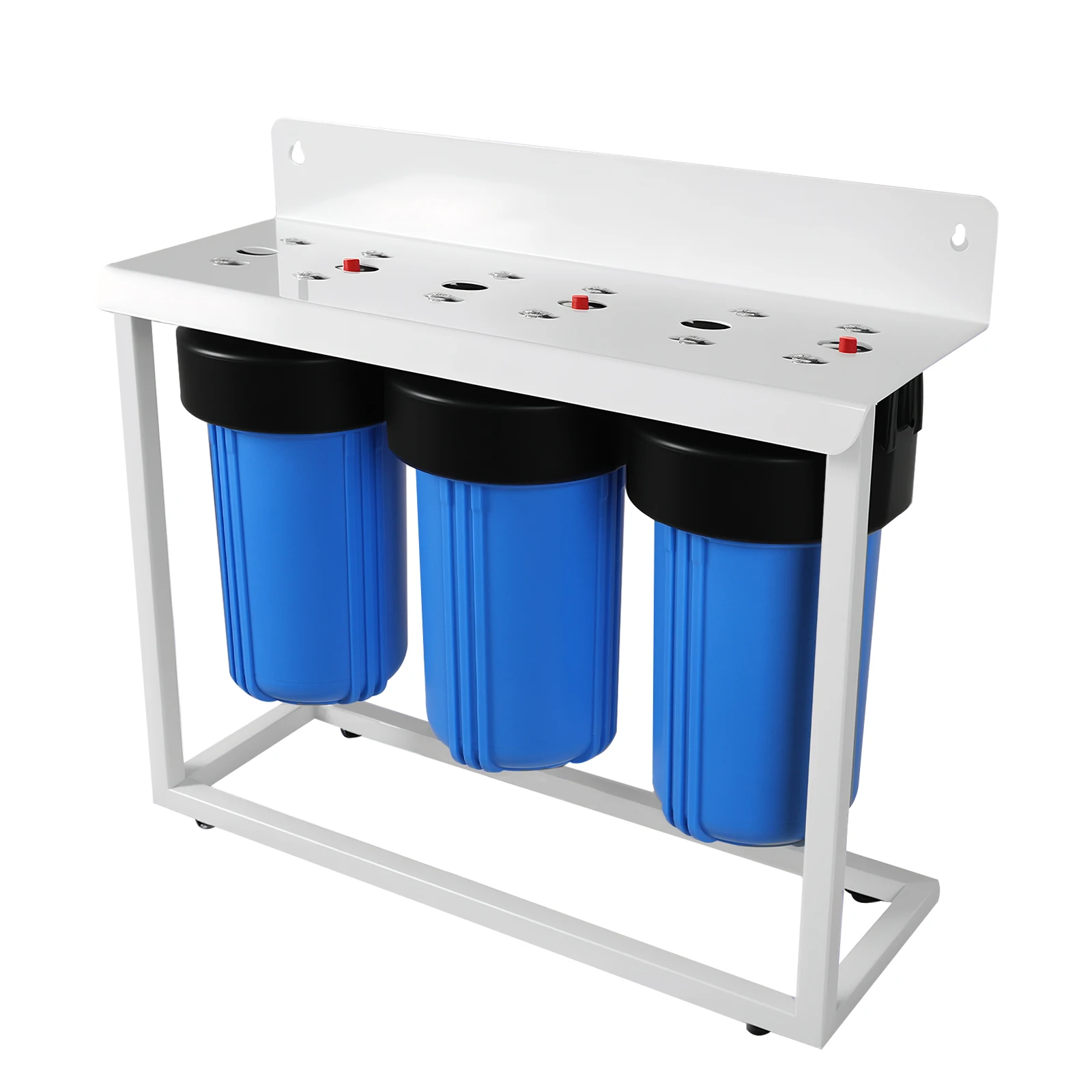 نظام تنقية المياه للمنزل بالكامل بثلاث مراحل يزيل الرواسب KDF CTO وVOC مع 3 فلتر منقي مياه منزلي من الكربون لـ R #6