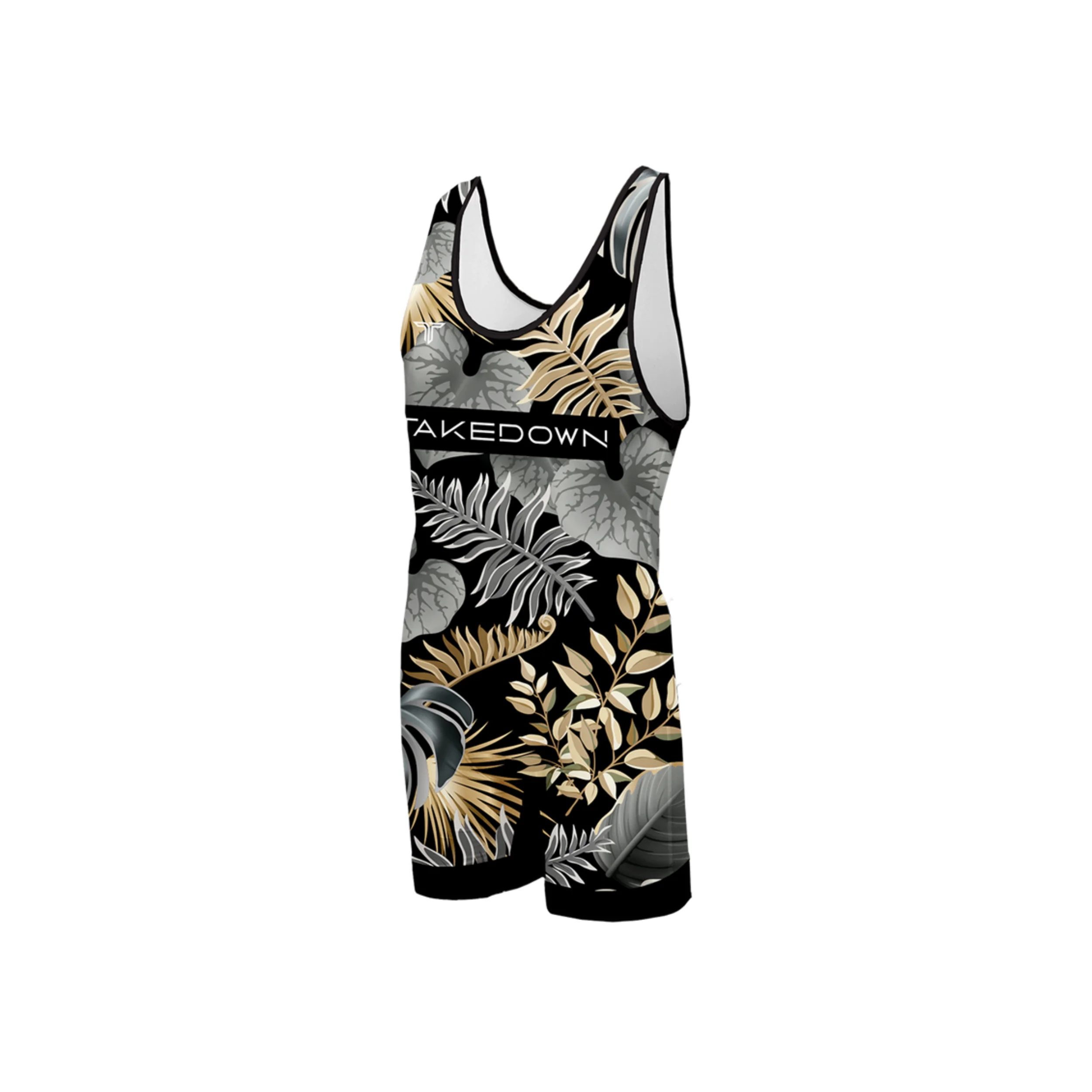 2023 Summer Mens Sleeveless Wrestling Singlets Suit Boxing Skinsuit Weightlifting Clothing Gym Training Wrestling Match Tights