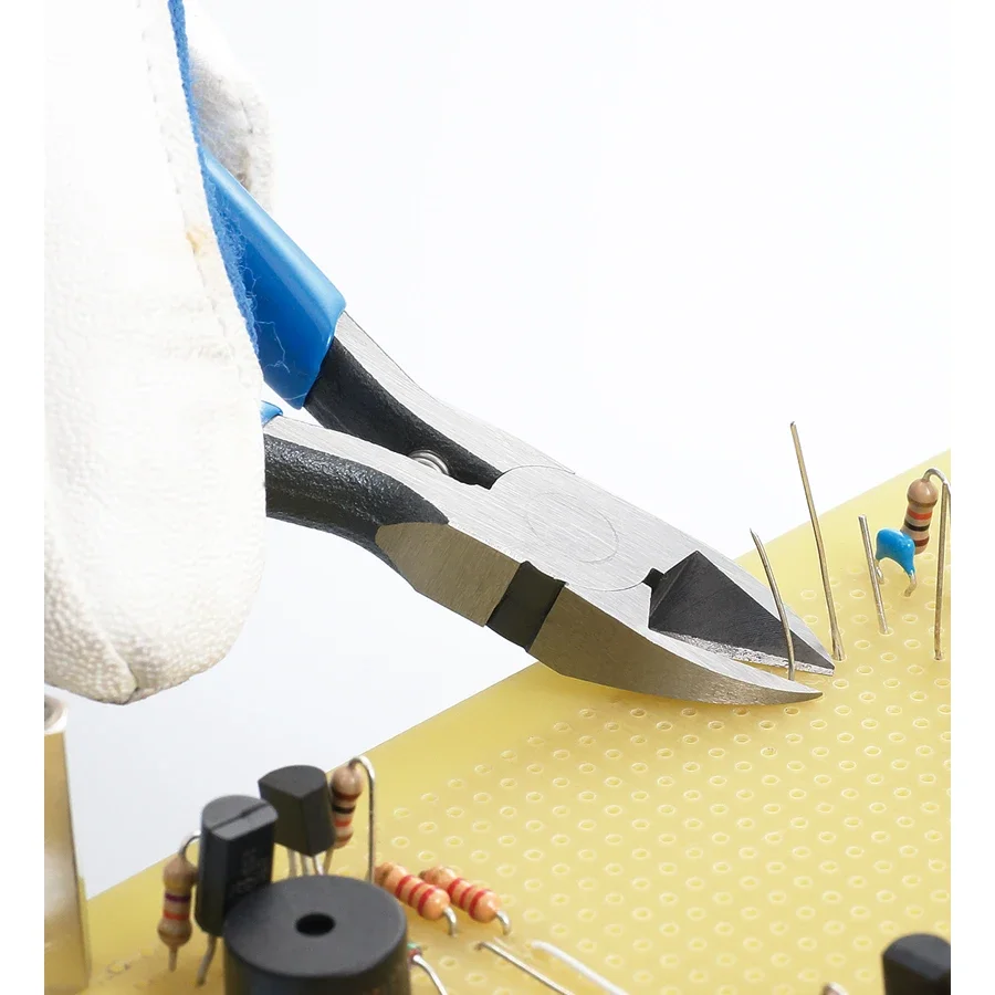 VESSEL HMN-125A микро-диагональные плоскогубцы, кусачки с водяной челюстью, плоскогубцы для стальной проволоки, 125 мм, оригинальные японские электронные плоскогубцы