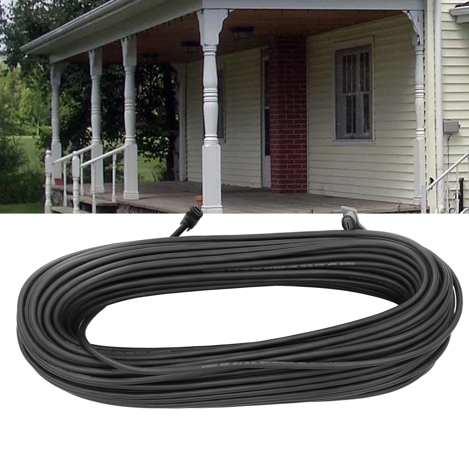 for Starlink Replacement Cable Rubber and Red Copper Router Cable Stable Connection Easy Installation for Home