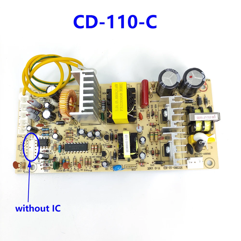 CD-110-C HYS60-12-KD PCB11122K6 110V Input Wine Cooler Control Board Power Supply Refrigerator Accessories Power Circuit Board