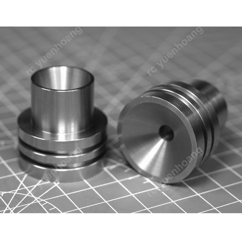 Stainless Steel Engine Nozzle for 32mm Inner Diameter RC Rocket Model Replacement Booster Nozzles DIY Educational Toy Projects