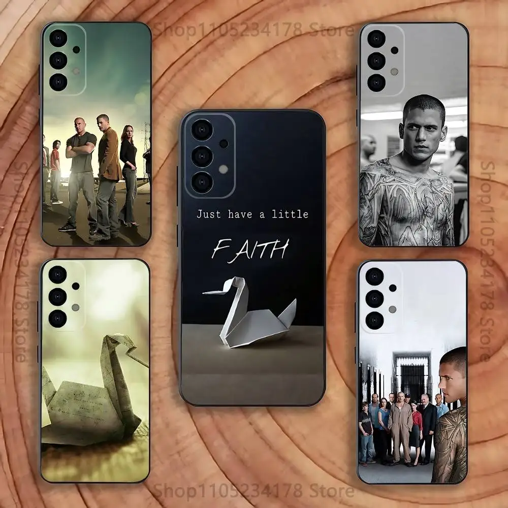 

P-Prison Break TV Series Phone Case for Samsung S series s21 s22 s23 s24 s25 FE Plus Ultra TPU Soft to Skin-friendly case