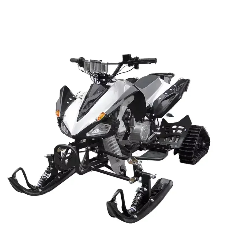 Electric Shaft Drive Snow ATV All-terrain Off-road Motorcycle Land Dual-purpose Four-wheel Crawler Snowmobile