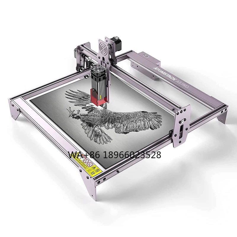 A5 Pro engraving machine 40w metal wood compression spot CNC engraving DIY master