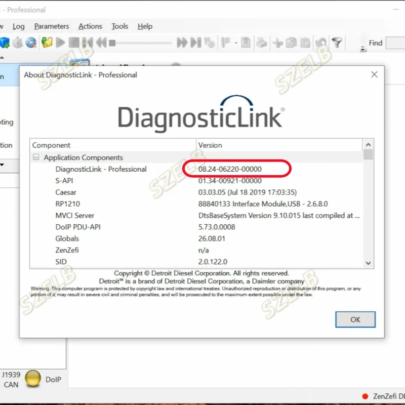 Newest 2026.07 DDDL 8.24 Level 10 10 10 Detroit Diesel Diagnostic Link SP1 Professional Backdoor+ Free remote Installation