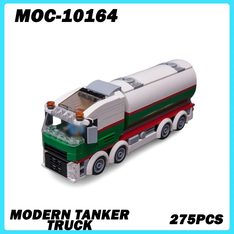 

MOC-10164 инженерная серия автомобилей, современный цистерна, строительный блок, рождественский подарок для моделирования автомобиля, сборка, 275 шт.