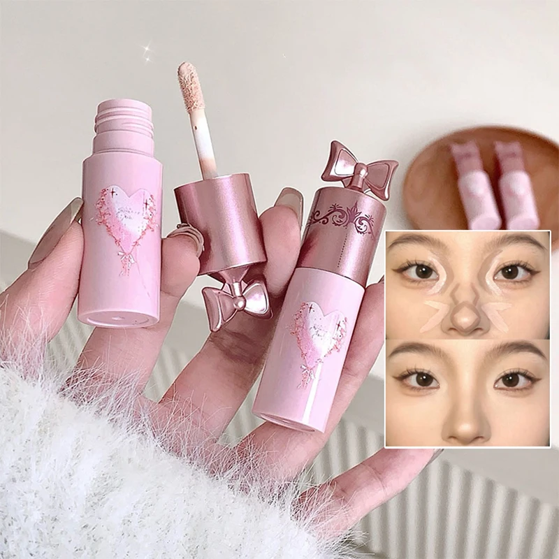 Liquid Concealer Foundation Full Coverage Face Brightening Skin Tone Matte Orange Concealer Corrector Primer Korean Makeup Base