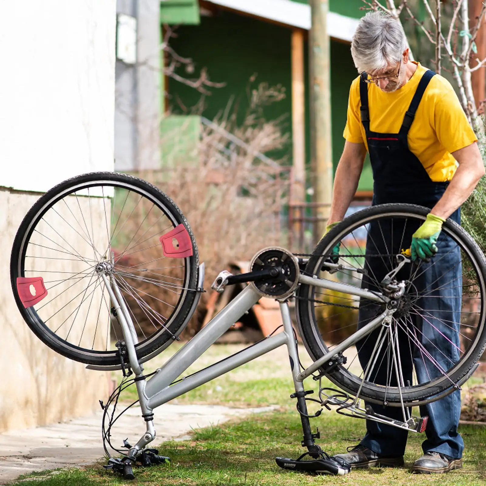 

Защитный чехол для колес, высокопрочный общий защитный чехол для шин, защитный чехол для дорожного гравийного гаража для Dirtbike