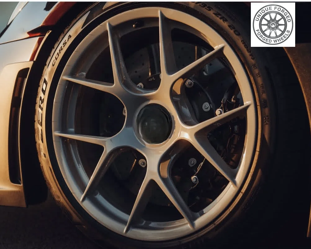 

Forged Polished Aluminum 6061-T6 Alloy Wheels 19-24" 8J-12J for Racing Cars-Multi-Spoke Design Universal Fitment 20-Year