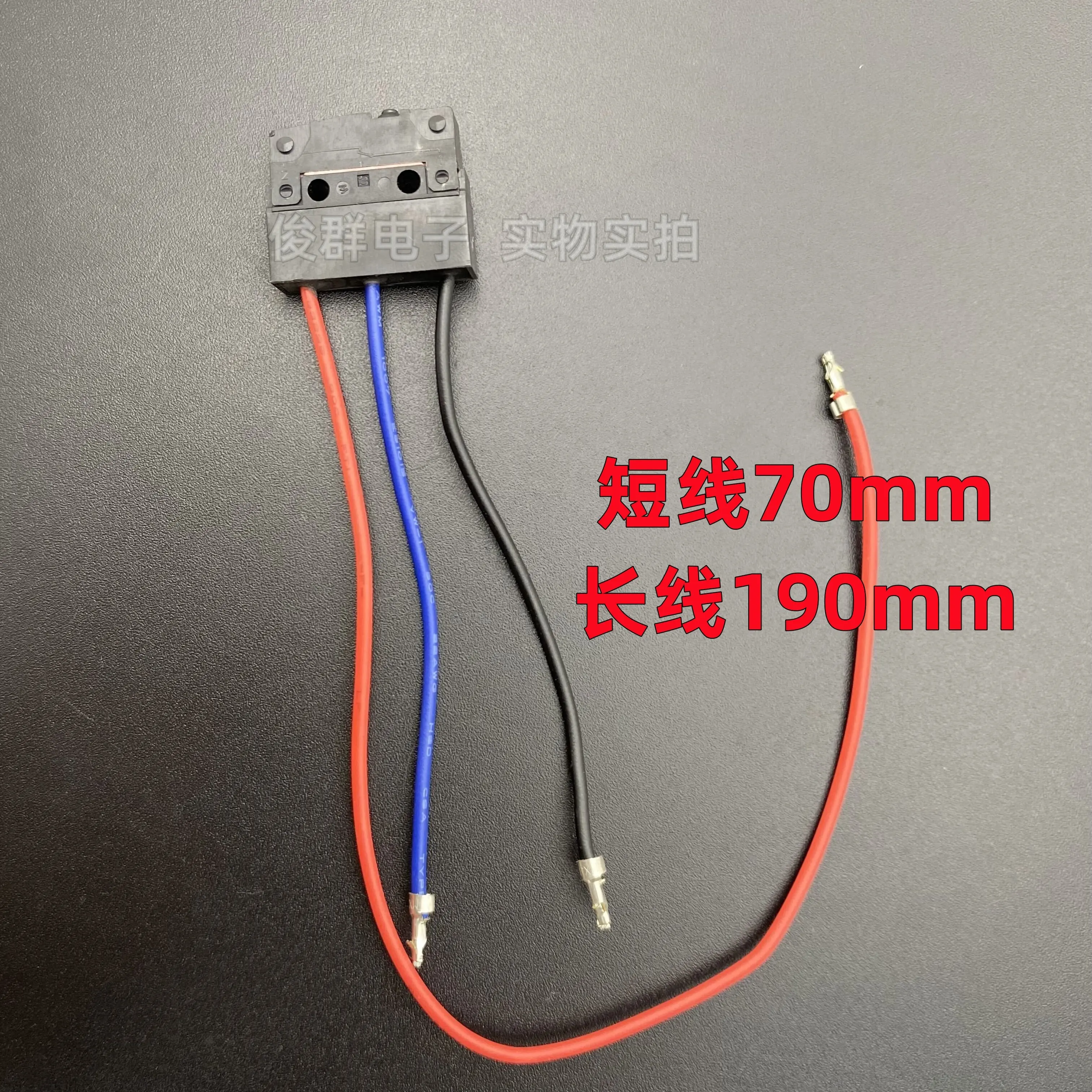 10pcxs/ D2SW-P2M-38 waterproof micro switch travel limit detection reset touch button