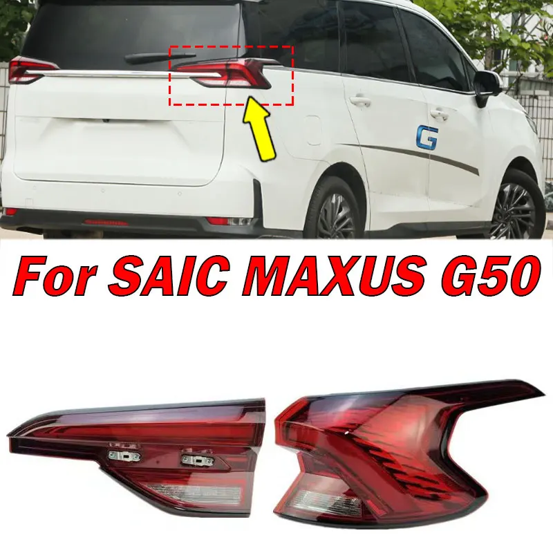 Exterior Accessories Rear Tail Light Turn Signal Lamp Warning Brake Light Tail Light For SAIC MAXUS G50 Auto Taillight Assembly