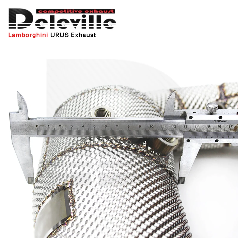 أنبوب العادم النازل لامبورغيني URUS 4.0 2018 + أنبوب التدفق الحر للسباق SS304 مع نظام العادم OPF/DPF