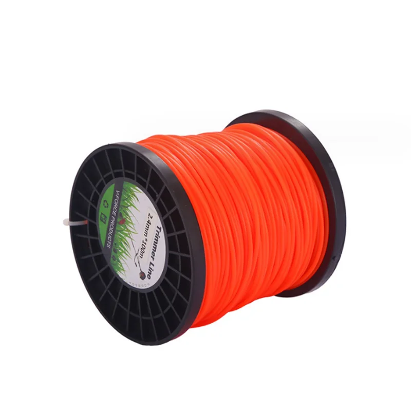 0.095 Inch 5lb Line Spool Nylon Power Trimmer  String 2.4mm *100m  1lb 5lb Nylon Blade Brush Cutter  Grass Trimmer Line