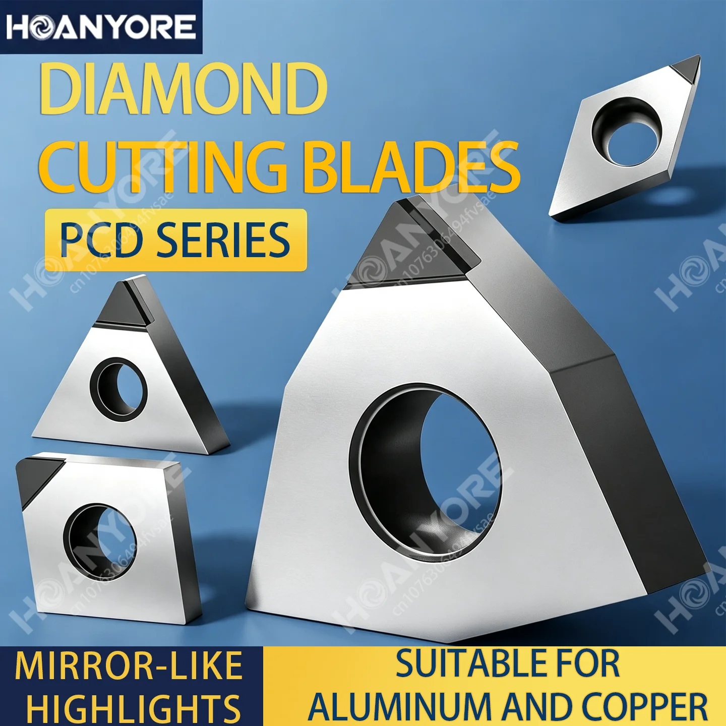 Diamond-Coated Cutting Inserts and PCD Cutting Inserts for Specialized CNC Lathes Used in the Machining of Copper and Aluminum