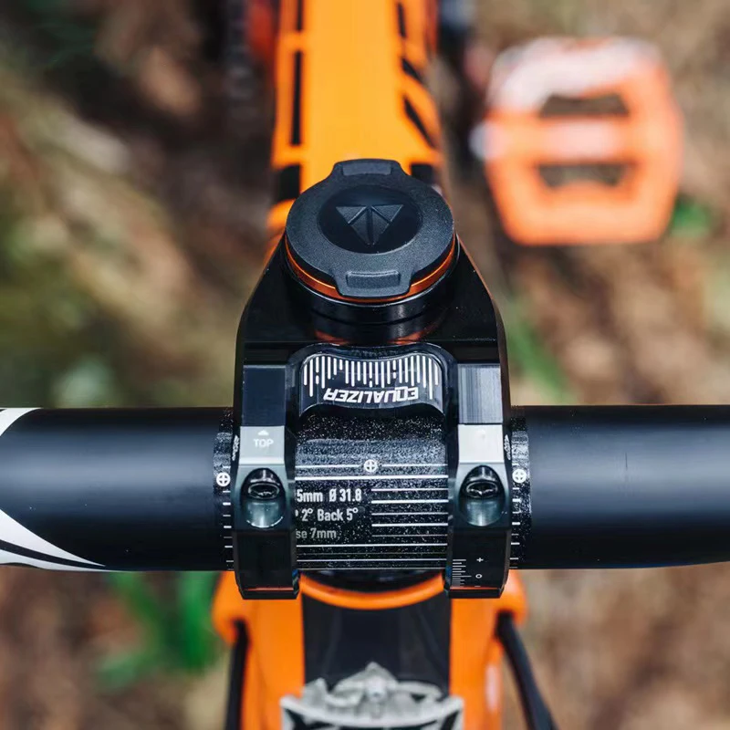 FUNN EQUALIZER MTB Mountain Bike Full CNC ENDURO AM -10 Degree 31.8MM 35MM Bar Clamp 35MM Steer Bicycle Stem
