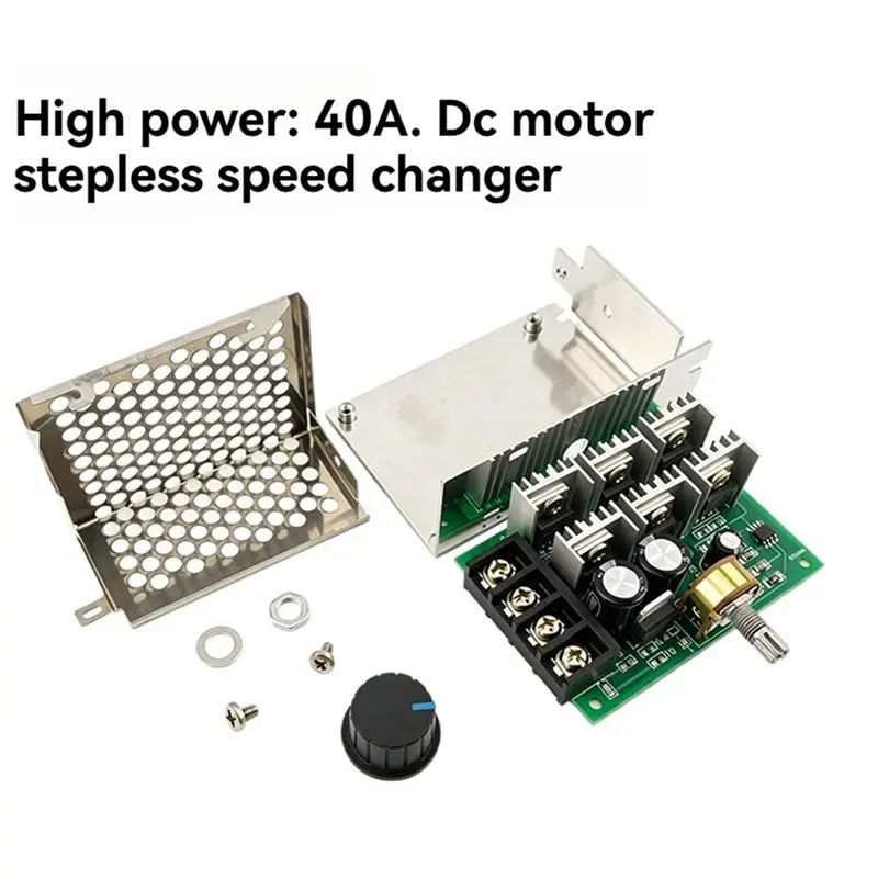 ABJF-40A PWM DC Motor Speed Controller 12V24V36V Motor Controller DC Motor Stepless Transmission
