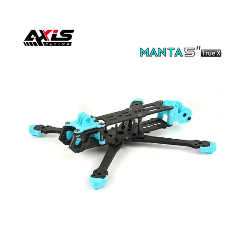 Axisflying MANTA V2 5 inch Carbon Fiber True X Frame Kits 238mm Wheelbase 5mm Arm Thickness for RC FPV 5inch Freestyle Drone