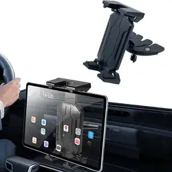 Universal 4-13 Inch Tablet Stands Holder Car CD Slot Bracket Mobile Phone Mount For IPad Pro Mini Tab Pc
