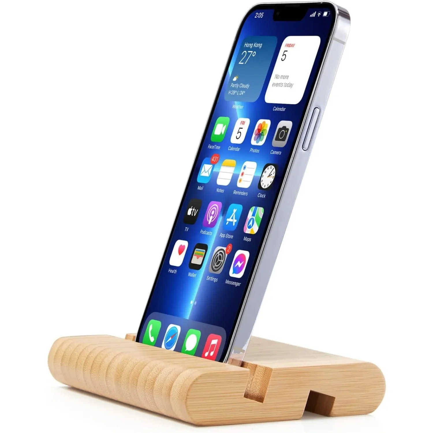 Bambus-Handyständer, Desktop-Tablet-Ständer aus Holz, verwendet für iPhone, iPad, Tablet-Computer und alle Mobiltelefone