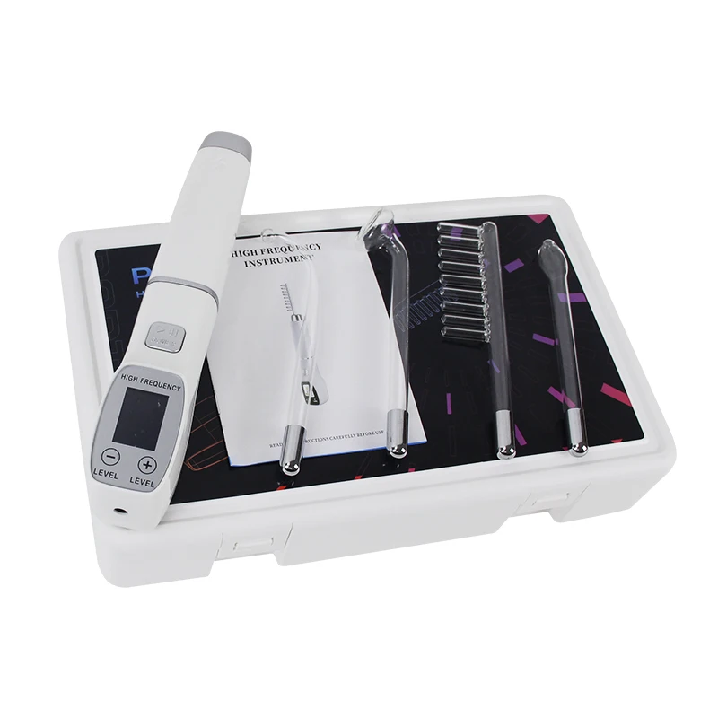 

4-IN-1 High Frequency Facial Machine Eliminate Acne&Pimples Reduce Wrinkle&Fine Lines Improve Skin Texture&Complexion Anti-acne