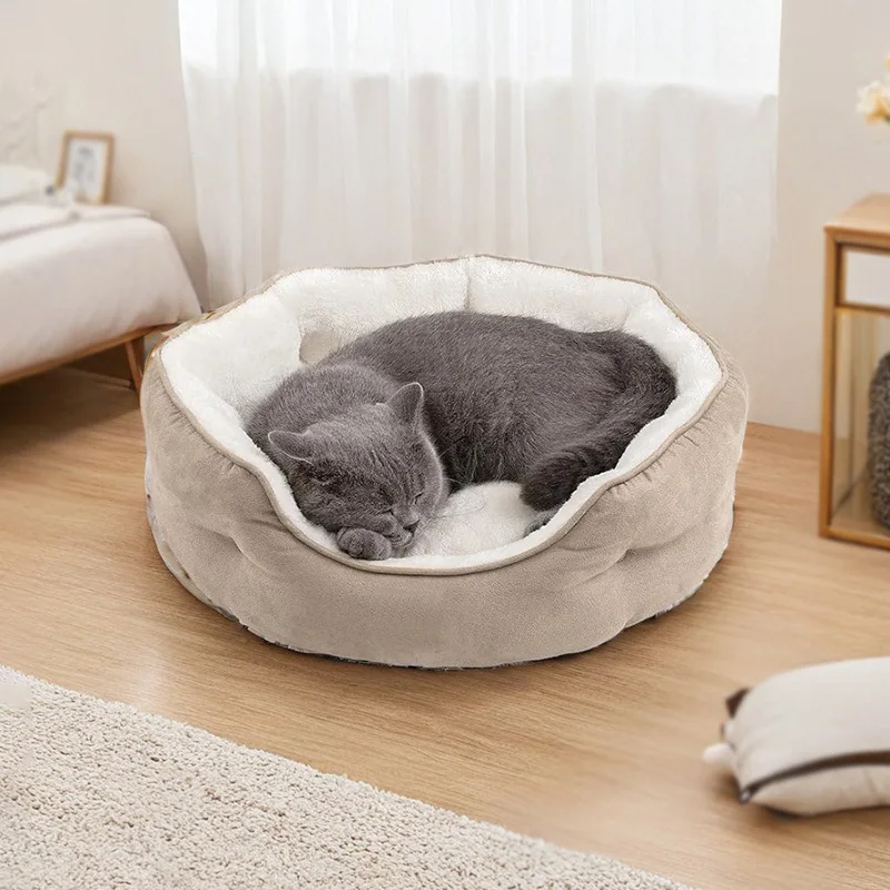 

Durable Breathable Pet Nest Sleeping Thicken Winter Warm Bed Large Medium and Small Dog Fluffy Pet Sofa Bed Pet Accessories