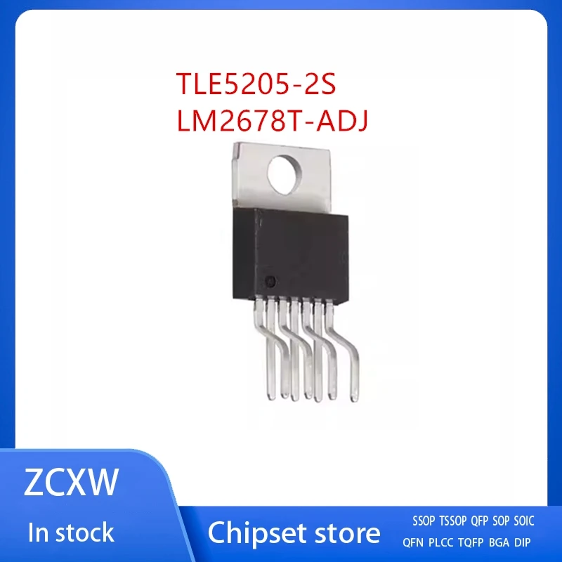 5Pcs/Lot TLE5205-2S TLE5205-2 5205-2 LM2678T-ADJ LM2678 TO-220-7