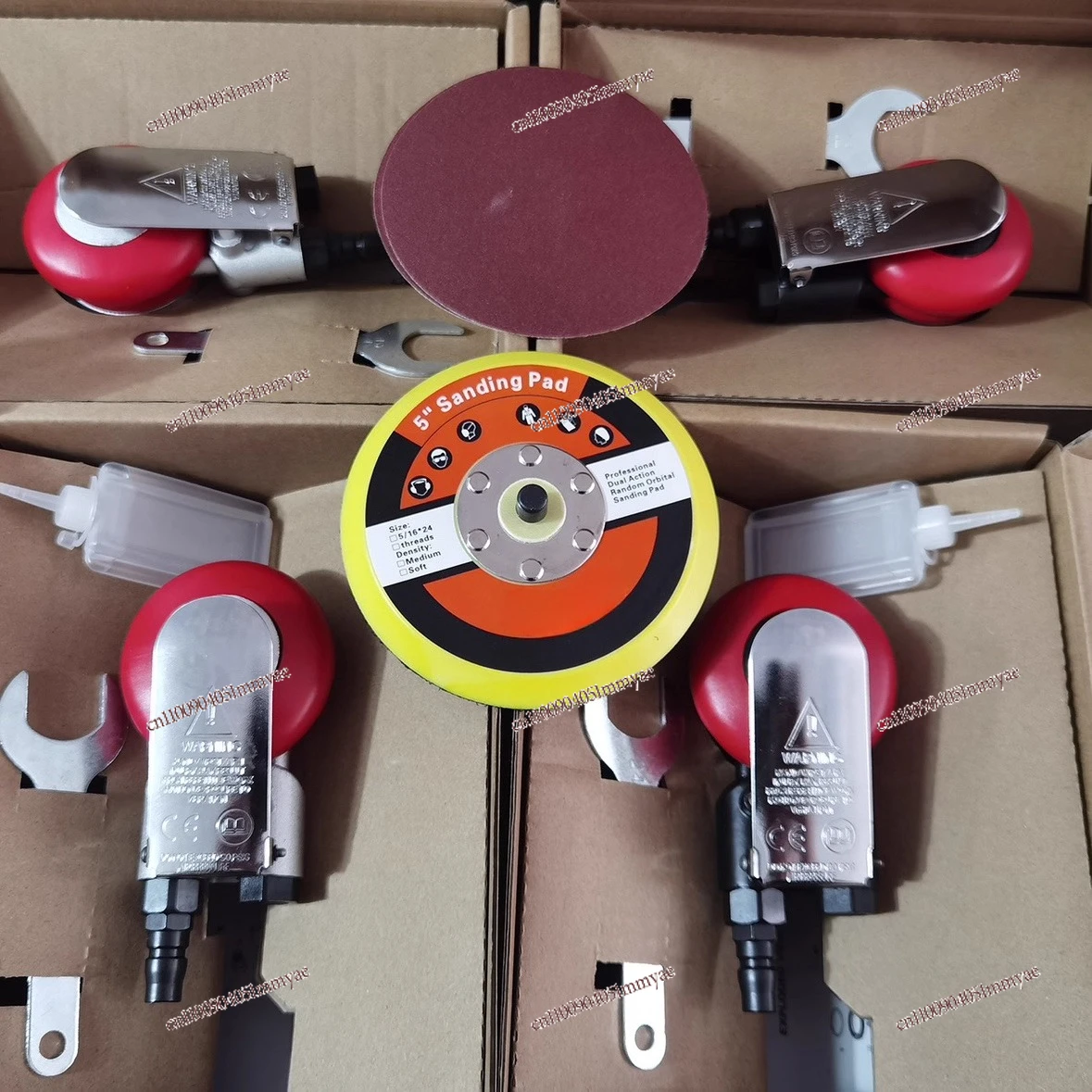 Grinder 16000 rpm imported bearing 5 inch pneumatic polishing vacuum dry grinding