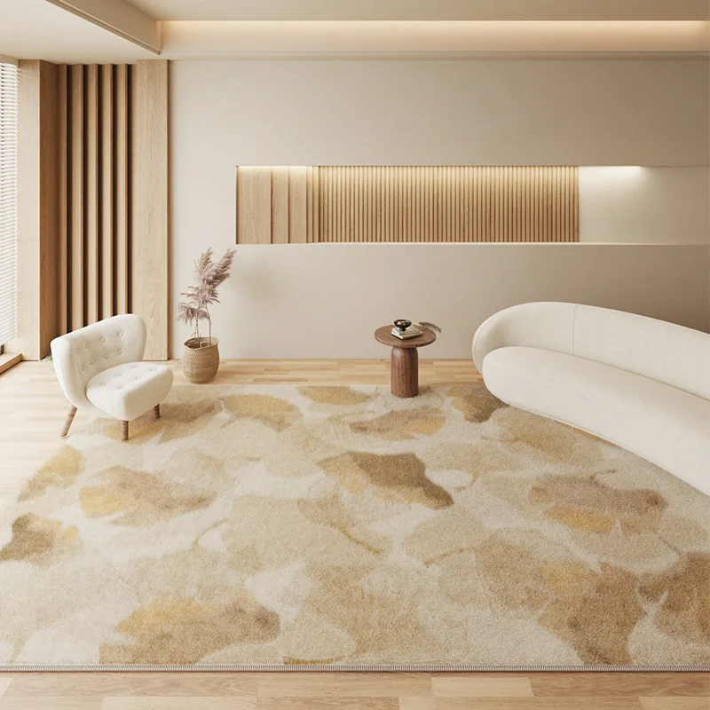 

Wabi wind living room carpet thickened lamb wool bed front long bedside blanket sofa coffee table blanket bay window bedroom