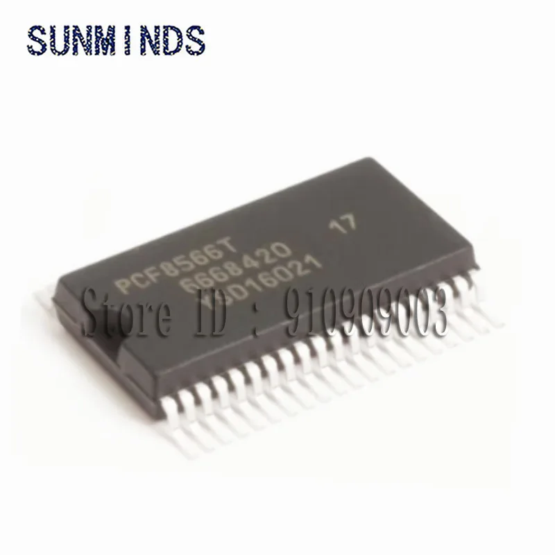 5pcs/lot PCF8566T PCF8566 SSOP-40 Universal LCD Driver Chip for Peugeot 307 Dashboard Display Driver