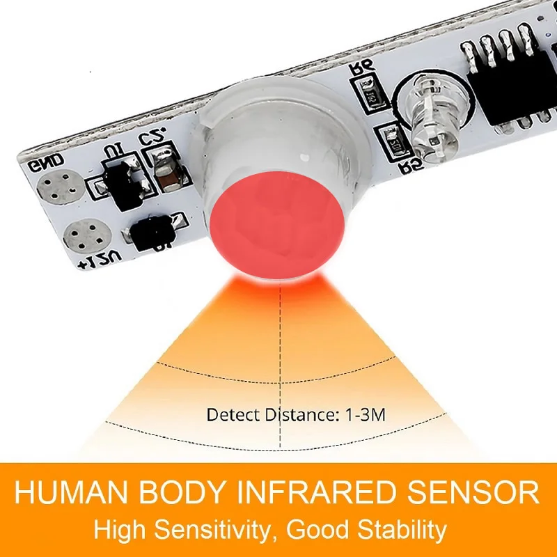 Touch Switch Capacitive Module PIR Motion Sensor 5V-24V 3A LED Dimming Control Lamps Short Distance Scan Sweep Hand Sensor