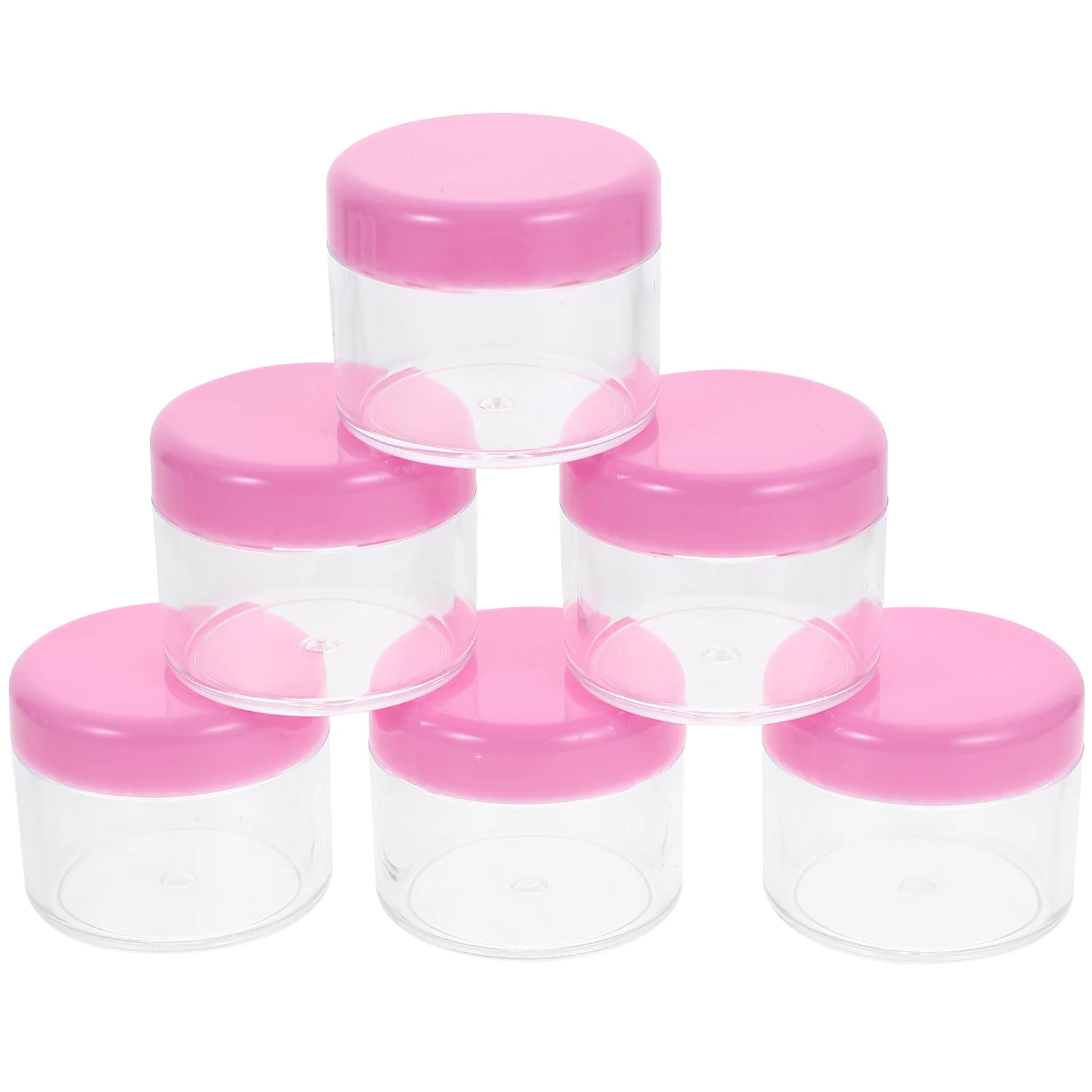 12 Pcs Containers Bottle Small Travel Moisturizer Dispenser Lotion Jars with Lids Pink Mini for