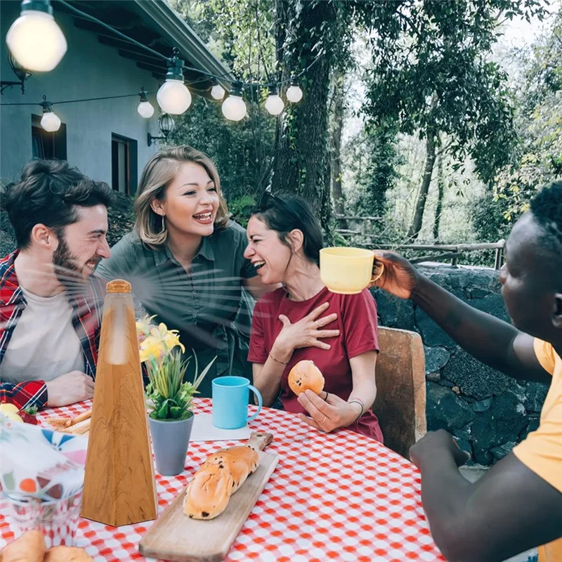 ABSS-For مروحة الذبابة الداخلية الخارجية لطاولات الطعام تحافظ على تنظيف الطعام في نزهة العشاء المحمولة