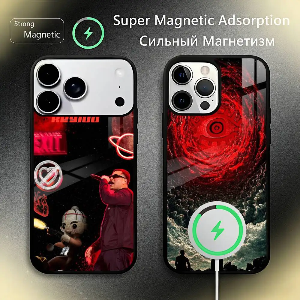 

J-Jop F-Fuerza R-Regida Band Phone Case For iPhone17,16,15,14,13,12,11 Plus,Pro Max For Magsafe Wireless Charging