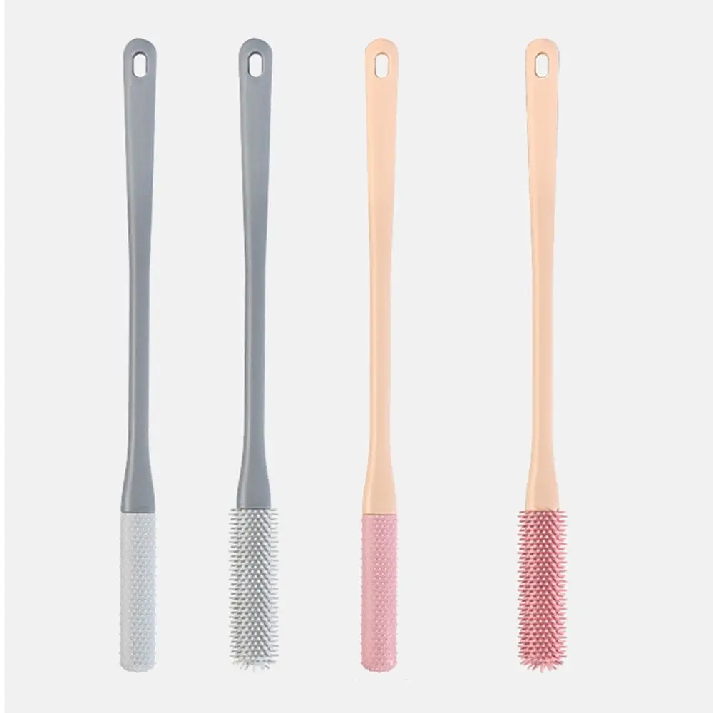 

2Pcs Creative Toe Gap Cleaning Brush Soft Handled Silicone Toe Brush Ergonomic Long Handle Foot Cleaning Brush Foot Cleaner