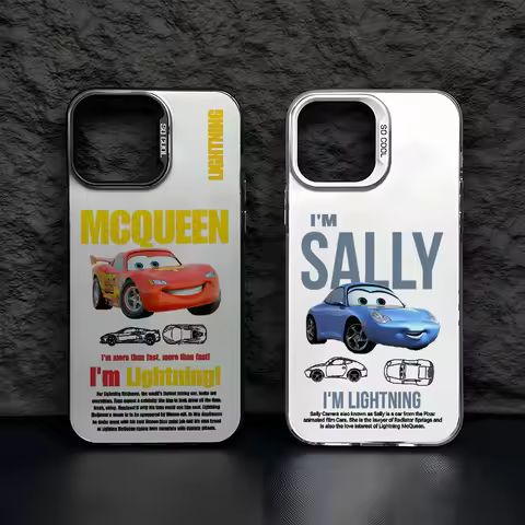 Lightning McQueen Mater Sally Phone Case For Samsung Galaxy S25 S24 S23 S22 S21 S20 Plus FE Ultra A15 A34 A35 A54 A55 Back Cover