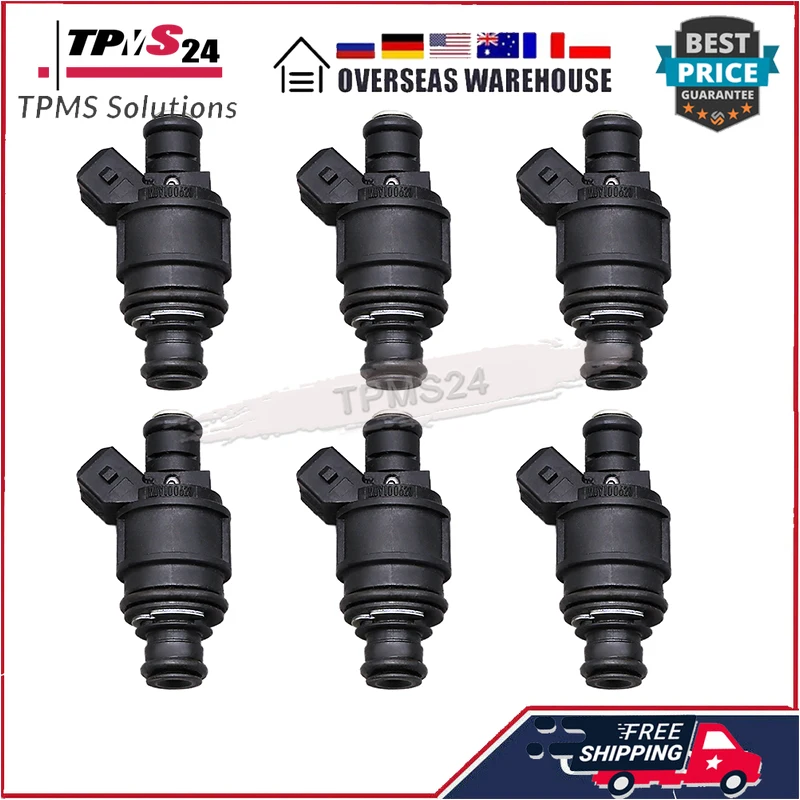 For Land Rover Freelander 2.5L 2002-2003 6PCS Fuel Injectors MJY100620