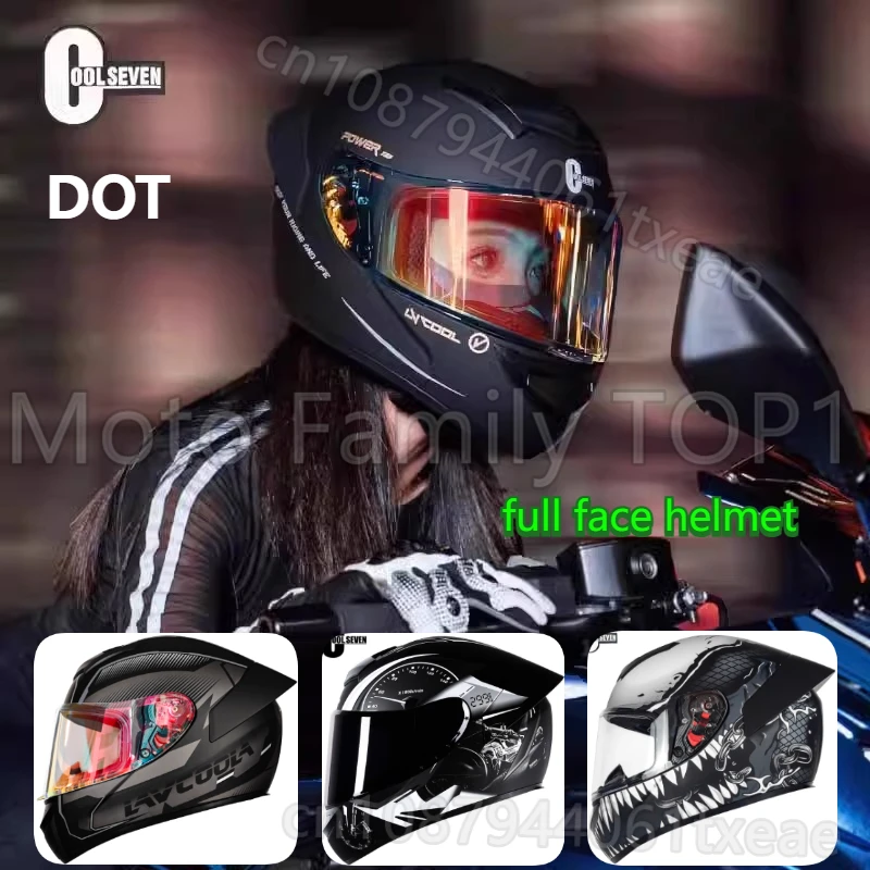 

Full face helmet men's motorcycle full helmet winter warm electric scooter helmet women all seasons
