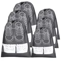6Pcs Grey
