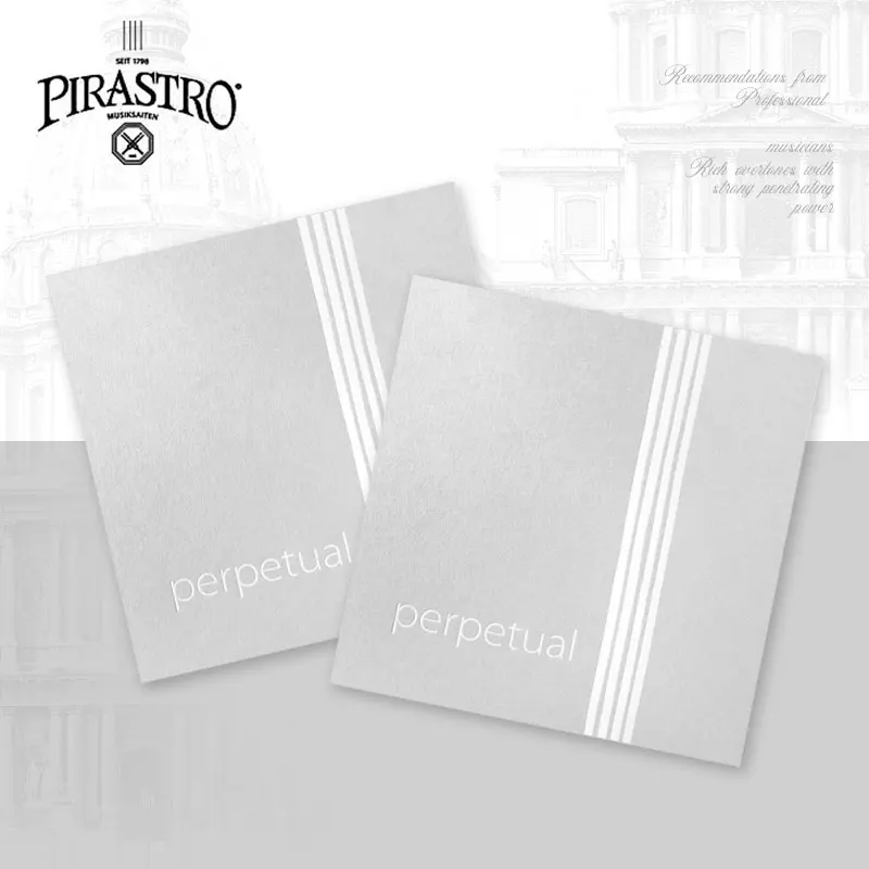 Picture 5: PIRASTRO Perpetual Violin Strings Set 4/4 Size Synthetic Core Medium Tension Available in E-Platinum/Cadenza Versions