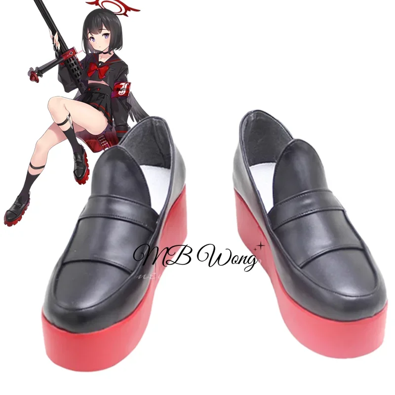 

FC6Game Blue Archive Shizuyama Mashiro Cosplay Shoes Boots Role Play Halloween Carnival Christmas Party Outfit Prop Custom @FC8！